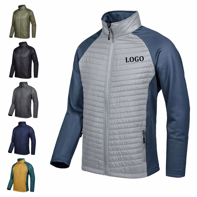 Men Insulated Running Warm Jacket