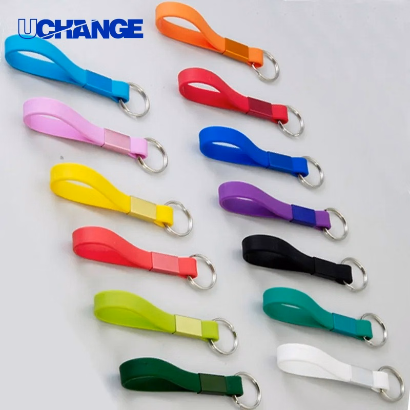 Silicone Keychain Flexible Lightweight Key Accessory
