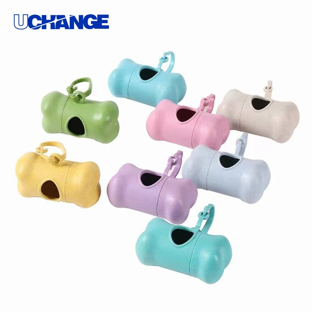 Pet Bone-Shaped Straw Dispenser Feeder 1