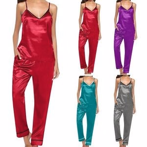 Satin Pajamas Set