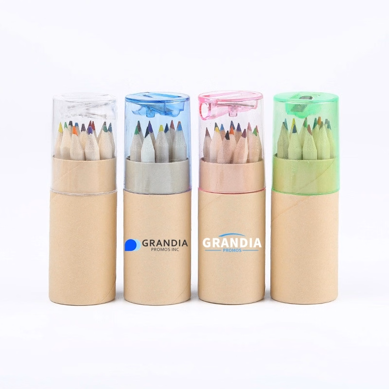 Color Pencils with Sharpener