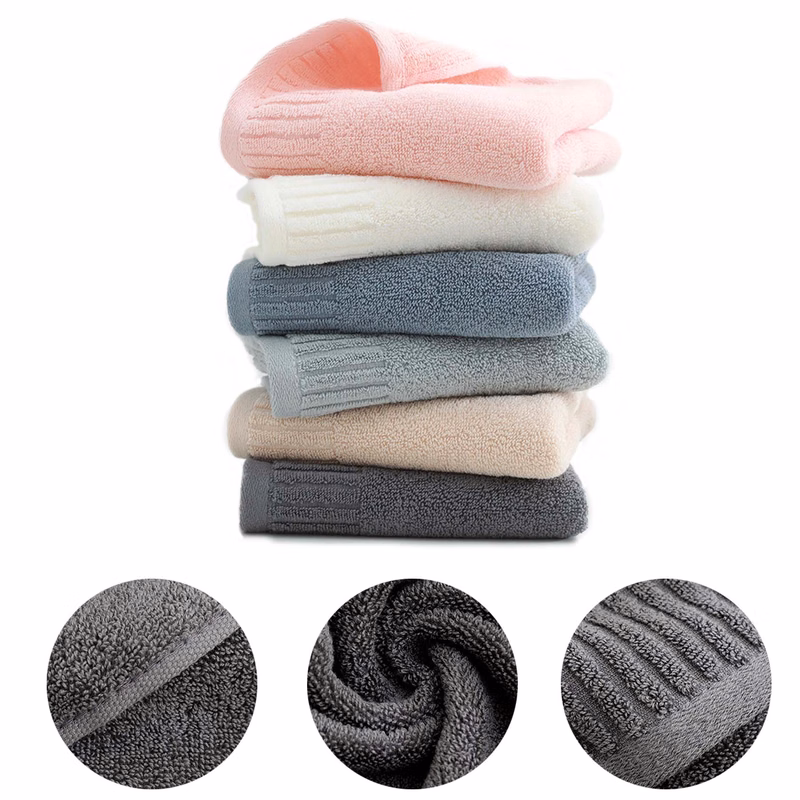 Absorbent Quick Dry Cotton Face Towels
