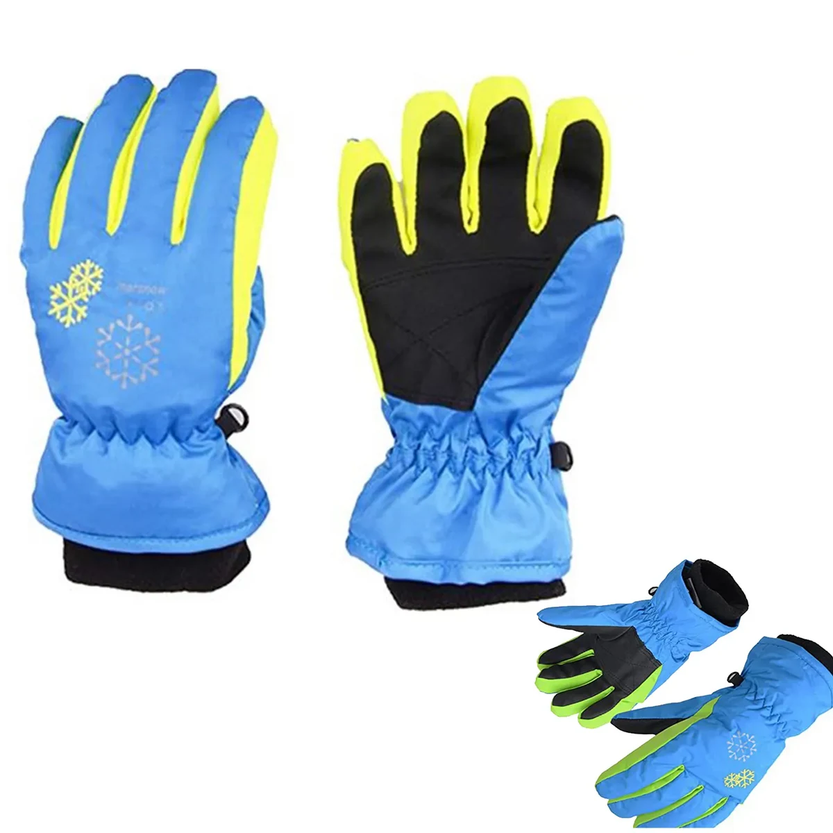 Winter Cold Weather Windproof Warm Snowboard Sport Mittens 1