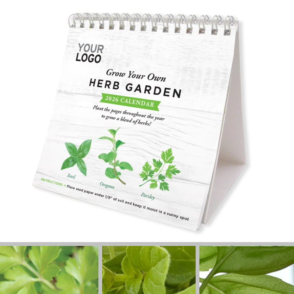 Plantable Herb Garden Eco Calendars 1