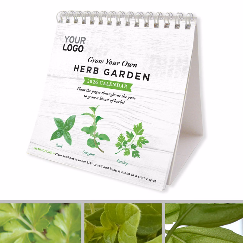 Plantable Herb Garden Eco Calendars