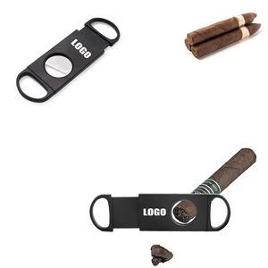 Durable Plastic Single Blade Cigar Cutter 1