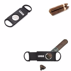 Durable Plastic Single Blade Cigar Cutter