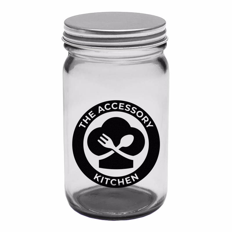 8 oz. Mason Jar Storage Container (1 Color Imprint)