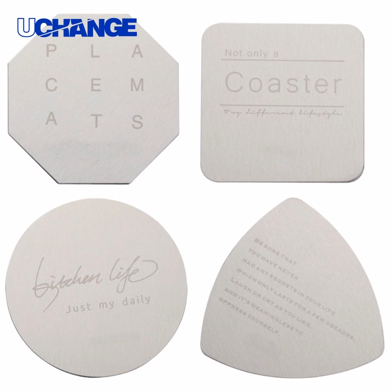 Modern Stainless Steel Coaster Mat