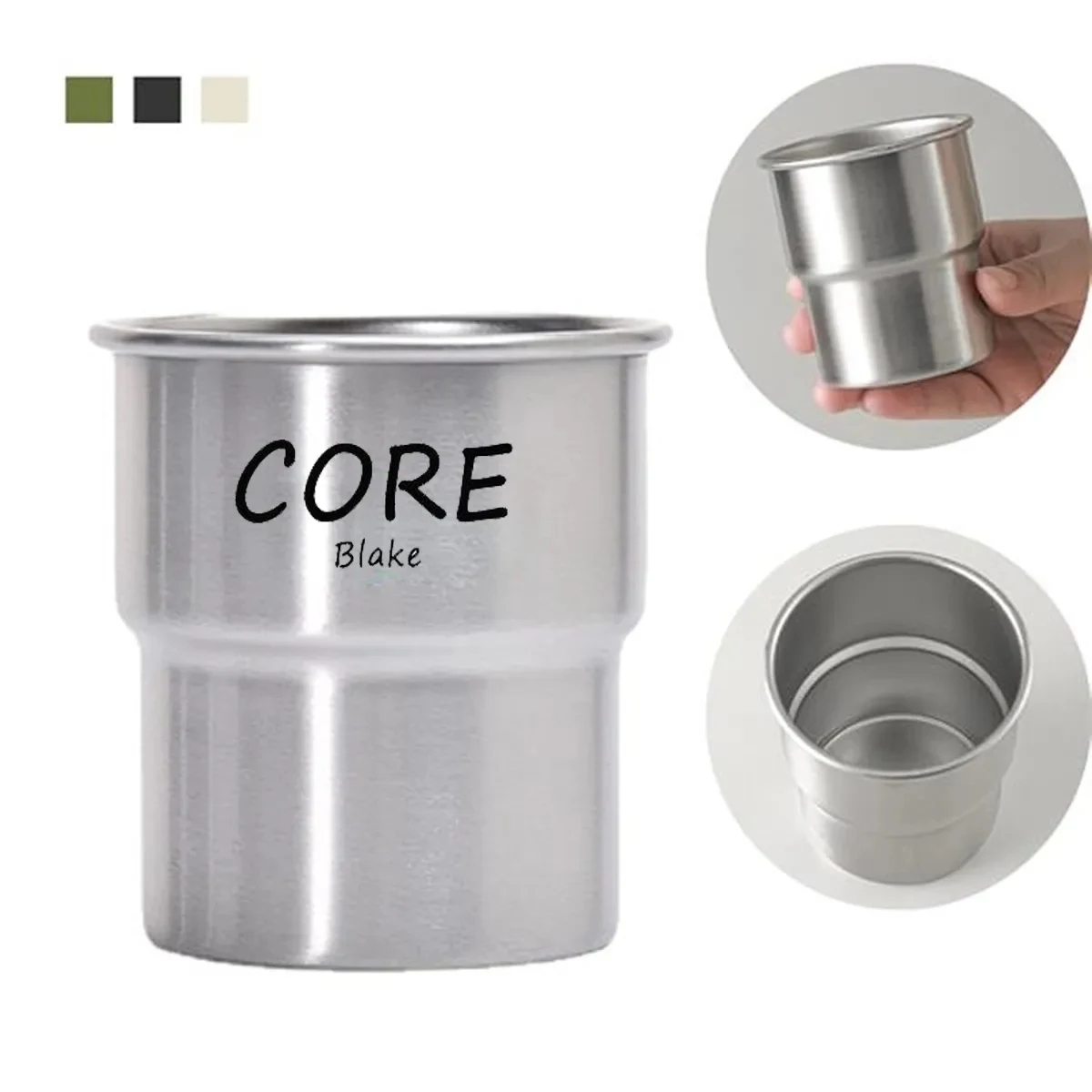10oz Metal Drinking Cups Stainless Steel Tumblers 1