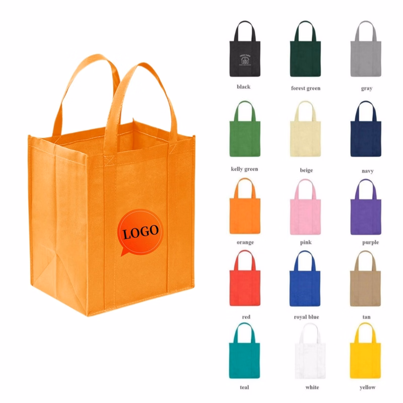 13"L x 10"W x 15"H Reusable Non Woven Tote