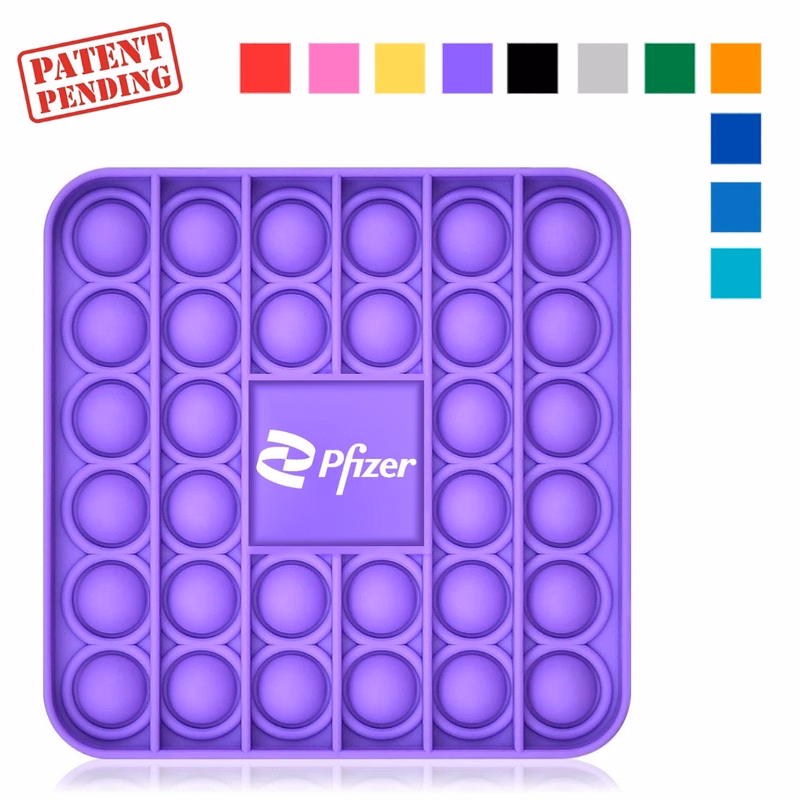 Square Pop It Fidget Toy - Patent Pending