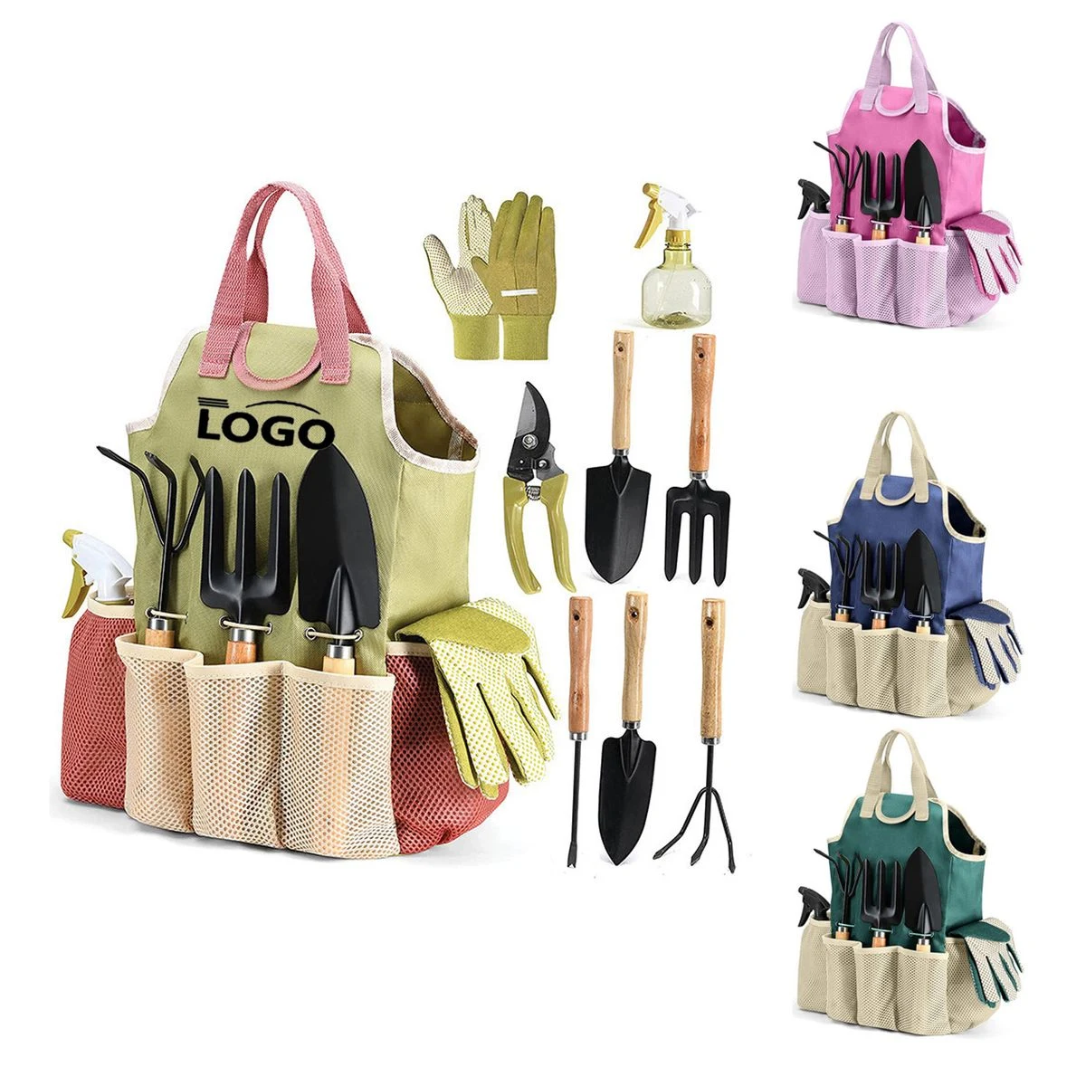 MOQ10 9 Piece Garden Tool Set With Scissors Gift 1
