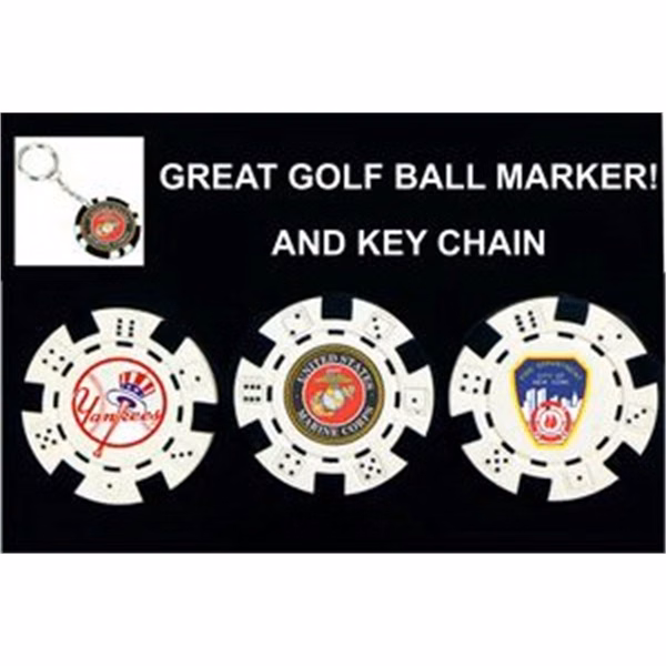 Poker Chips & Golf Tool