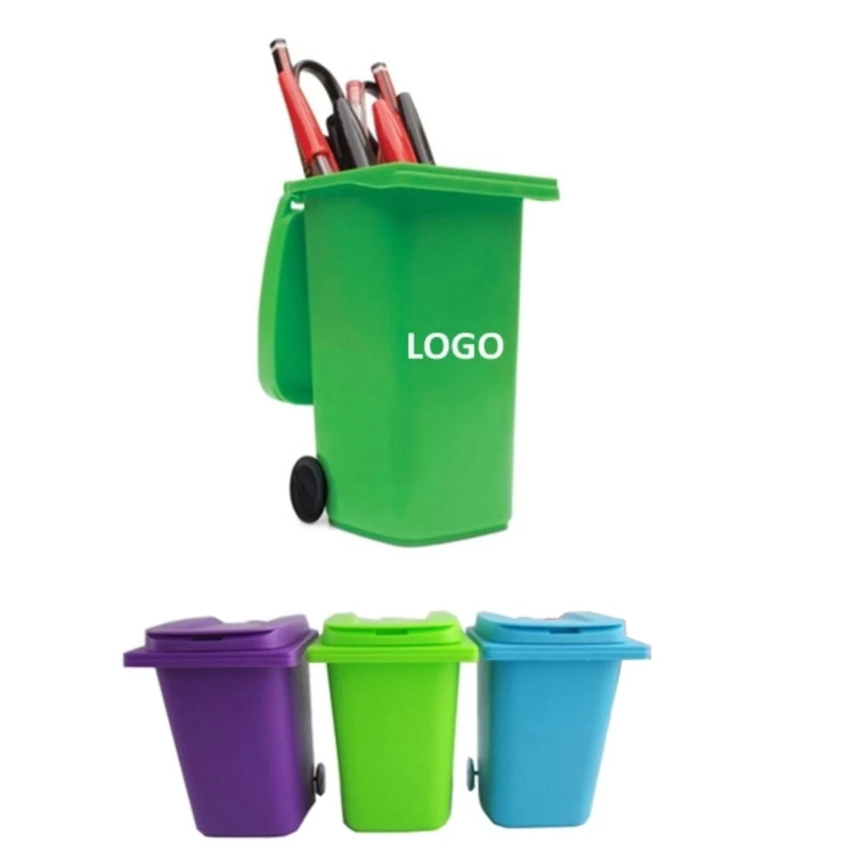 Trash Bin Pen Holder
1