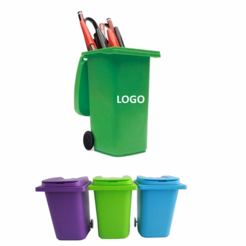 Trash Bin Pen Holder
