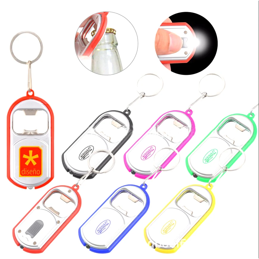 Bottle Opener Key Chain With LED Light 1