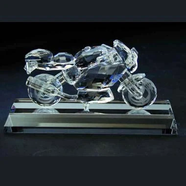 Crystal Sport Motorcycle with Crystal Base 1
