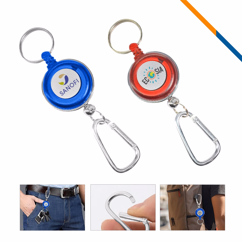 Mubly Transparent Badge Reel