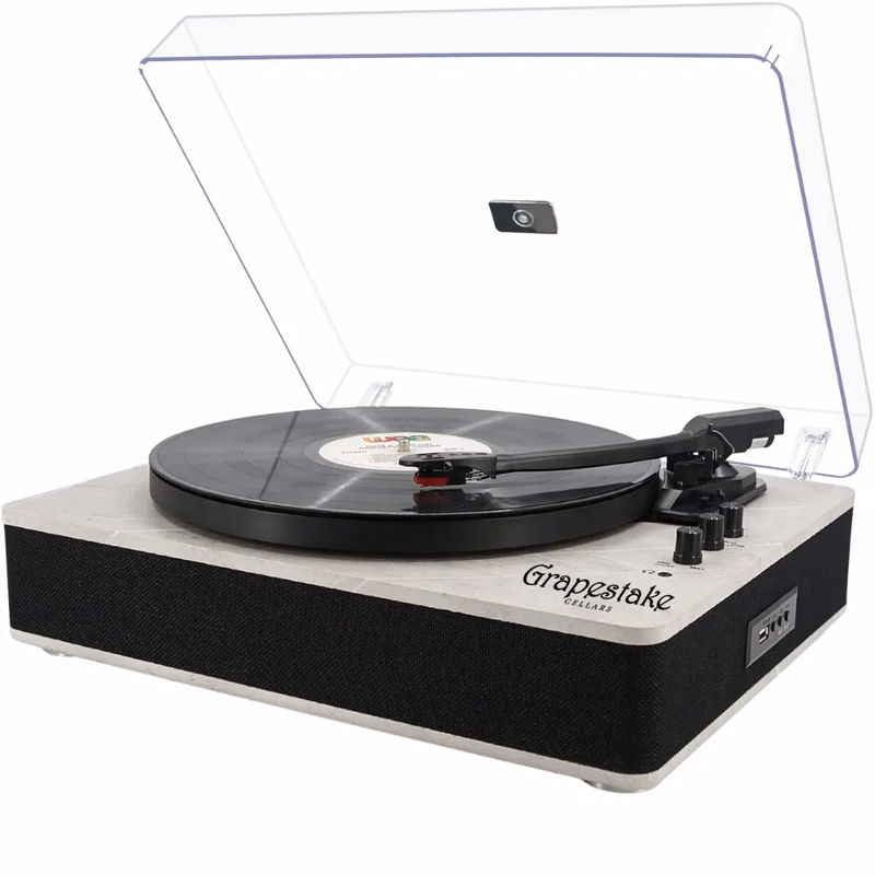 Record Player with Stereo Speakers