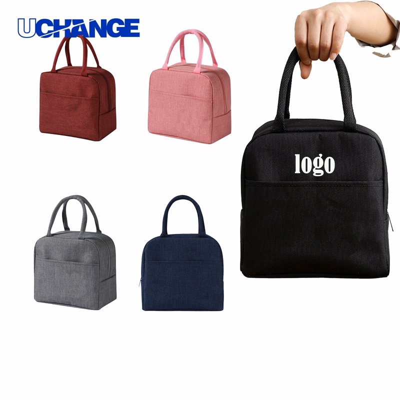 Compact Oxford Waterproof Insulated Lunch Bag Organizer for School