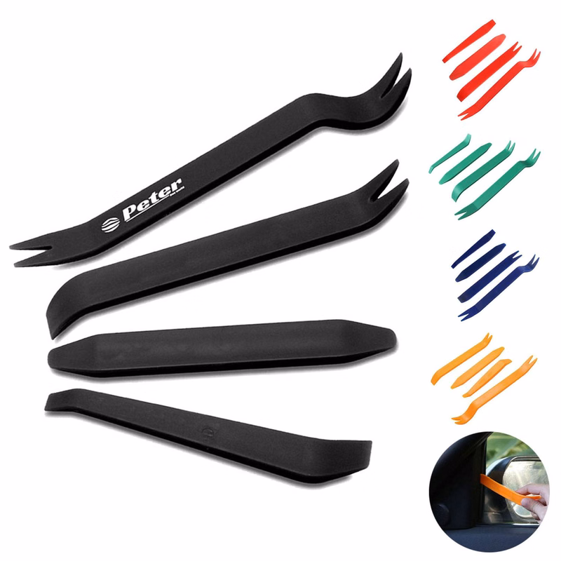 4pcs Plastic Auto Door Clip Panel Trim Removal Tool Kits