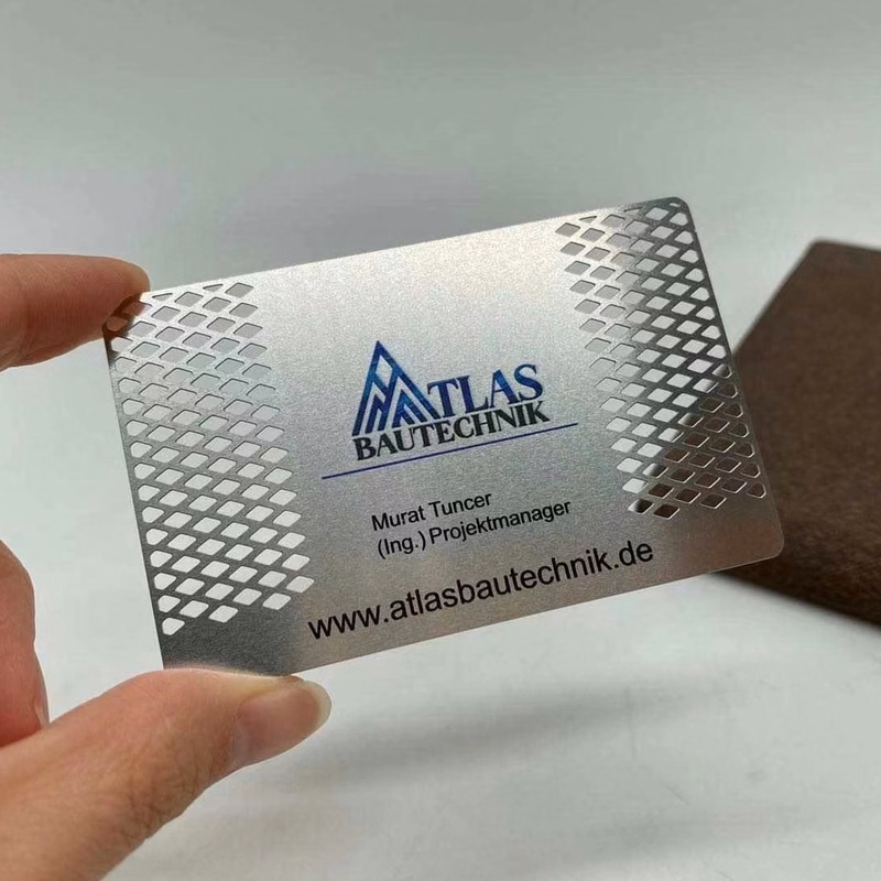 Metal ID Membership Business Card