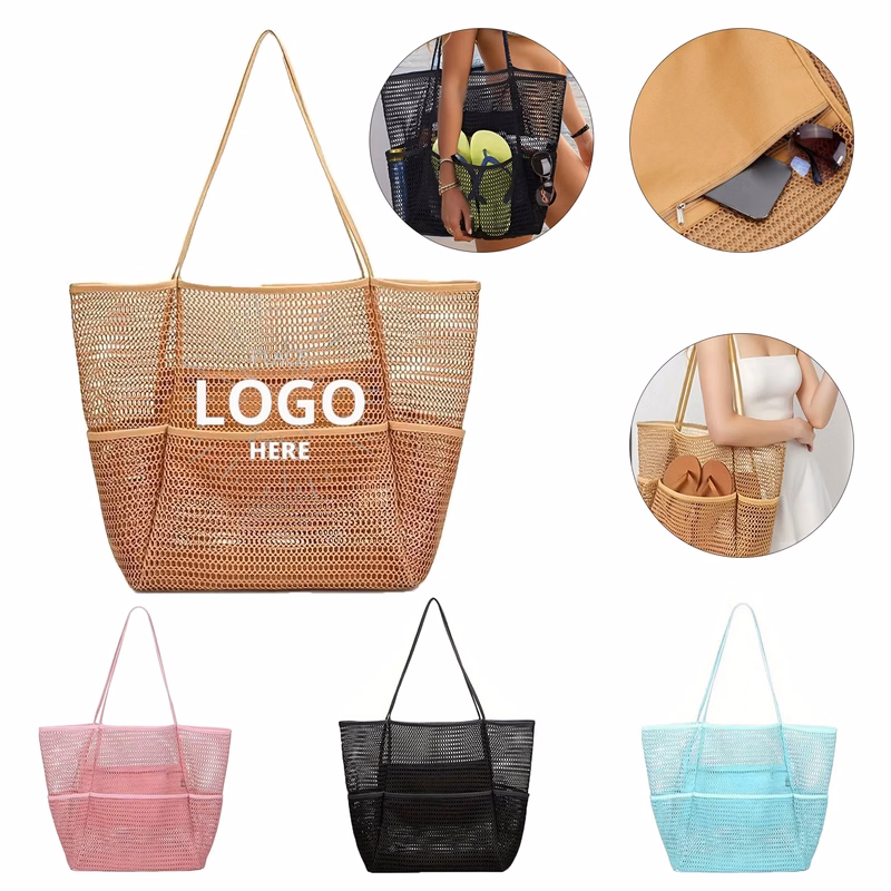 Double Mesh Beach Bag