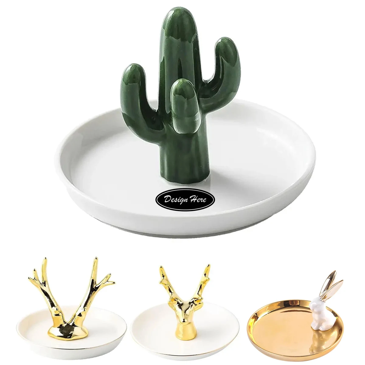 Jewelry Tray with Ring Organizer 1