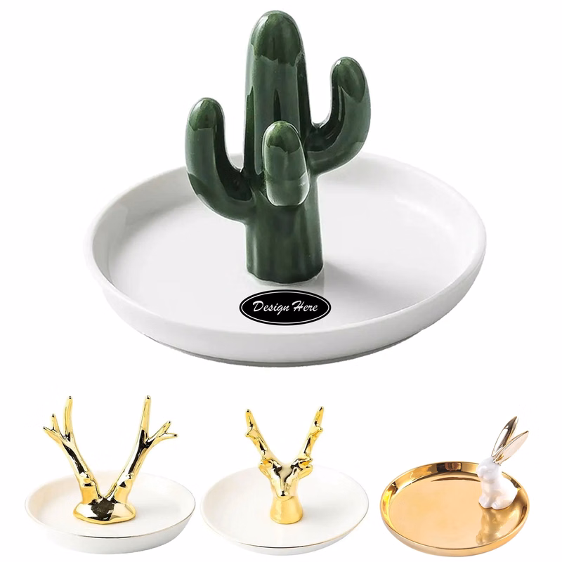 Jewelry Tray with Ring Organizer