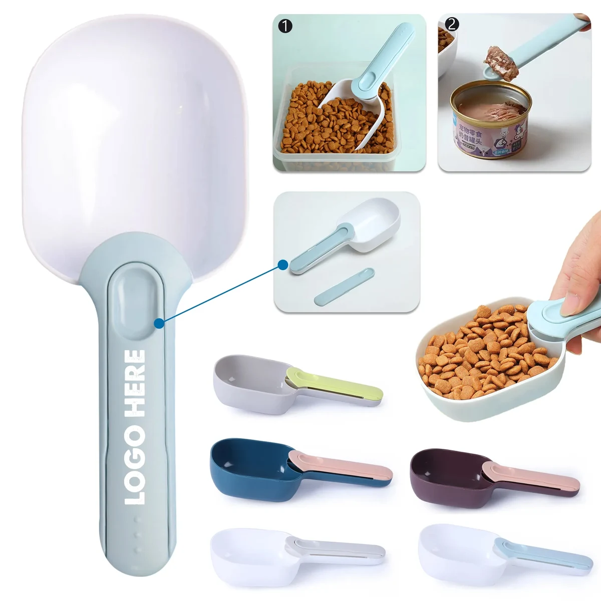 Pet Dog Cat Food Spoon 1