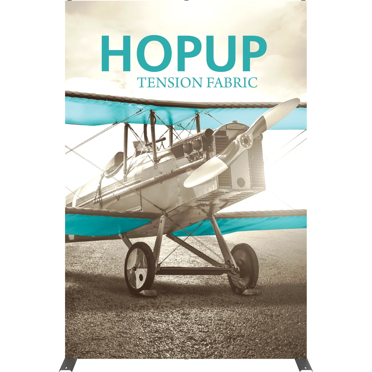 Hopup 5.5ft Full Height Straight Front Graphic (Graphic Only) 1