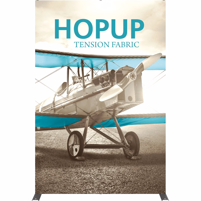 Hopup 5.5ft Full Height Straight Front Graphic (Graphic Only)