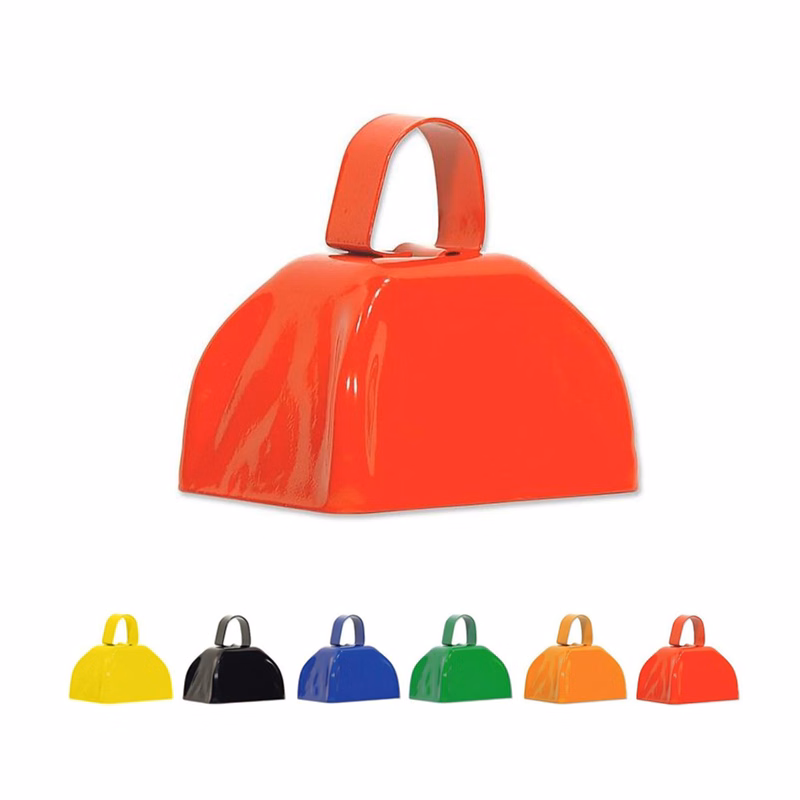 Metal Cowbell Shaped Noisemaker
