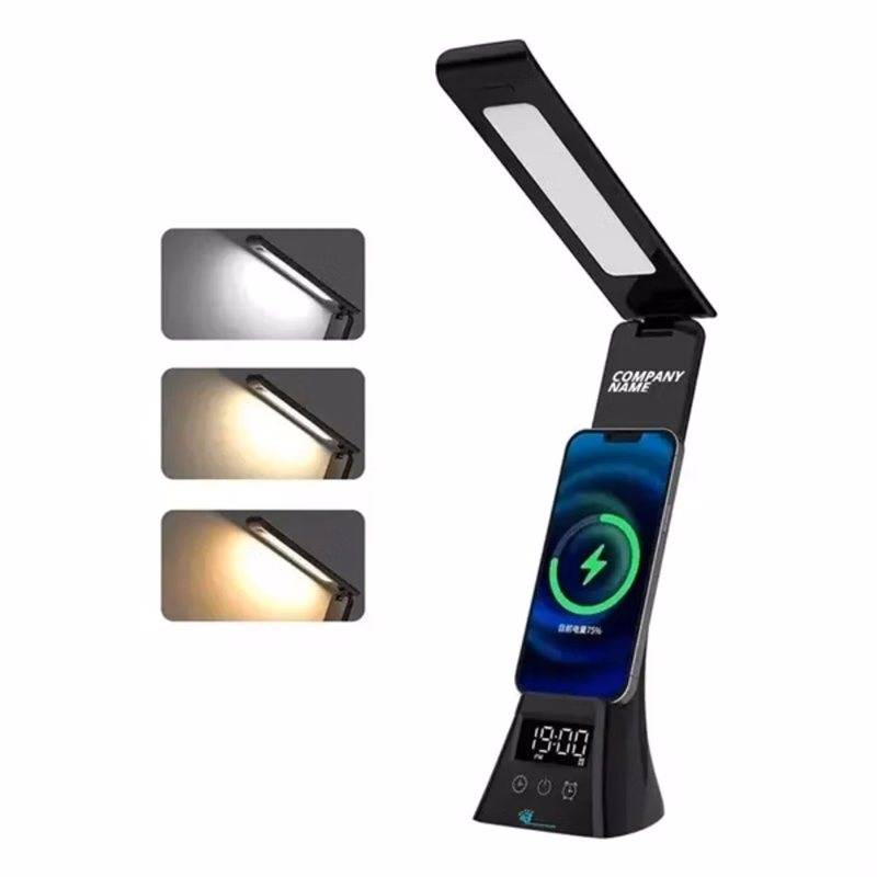 Foldable Desk Lamp with Wireless Charger