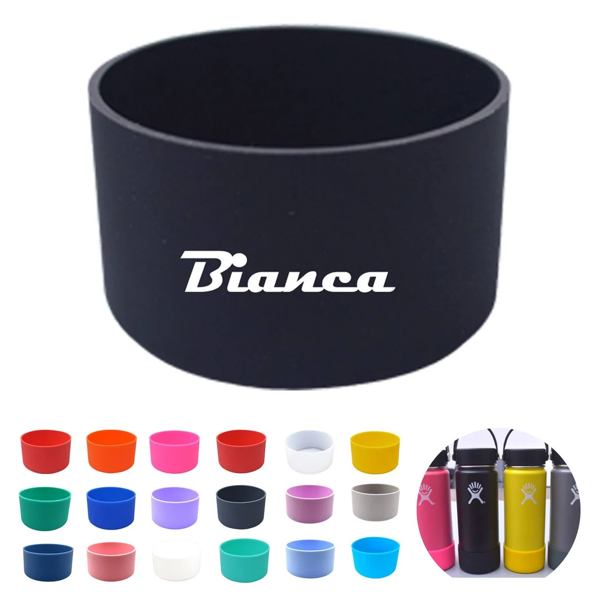 Water Bottles Silicone Protective Bottom Cover 1