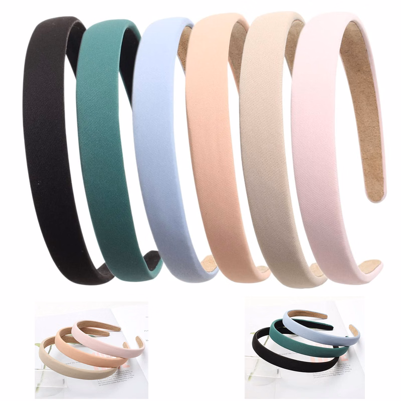 0.78 Inch Solid Simple Headband