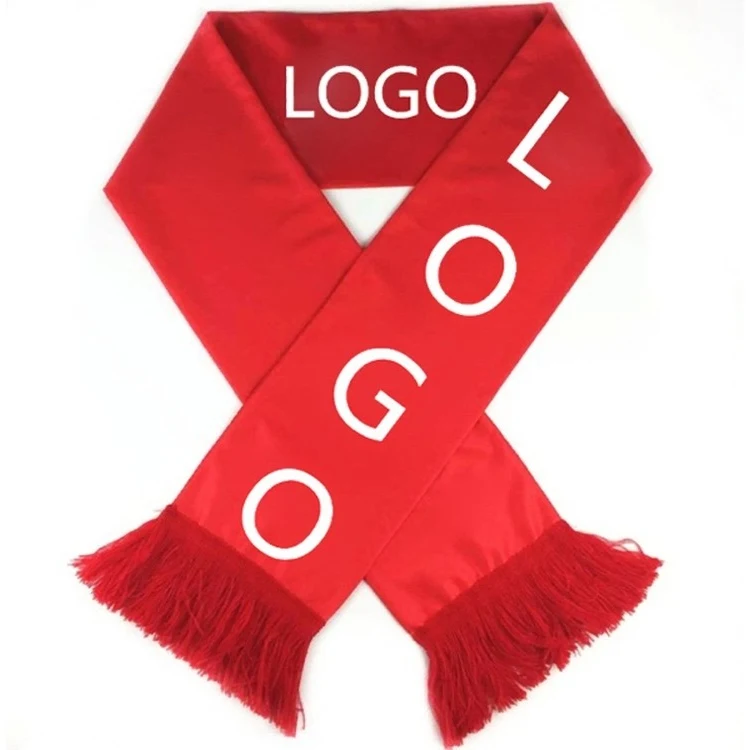 Satin Printed Stadium Scarves 1