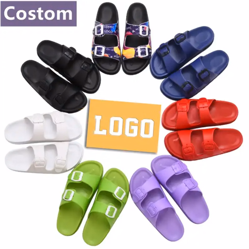 Unisex Summer PVC Non-slip Travel Slipper Sandals