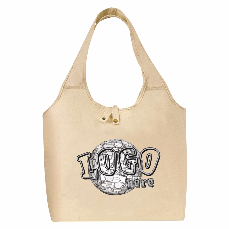 "eGreen" Roll up Canvas Tote Bag