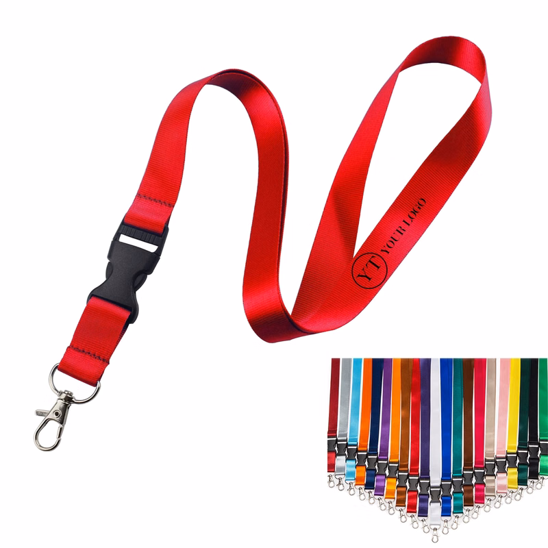 Polyester Lanyard w/ Safety Breakaway