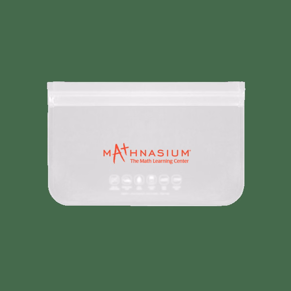 IMPORT Small Reusable Resealable Frosted Vinyl Storage Bag