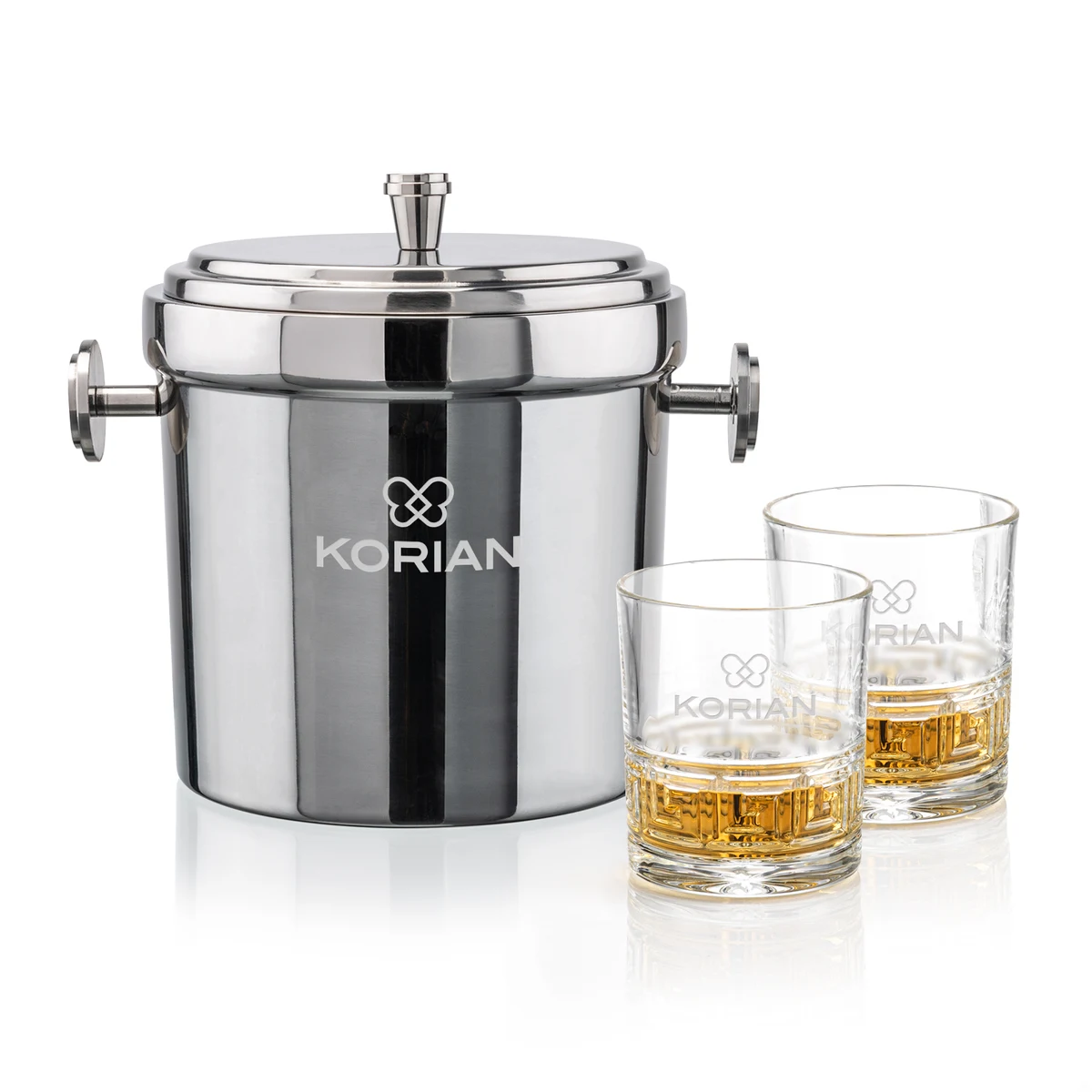 Milano Ice Bucket & Libretto On-the-Rocks Set 1