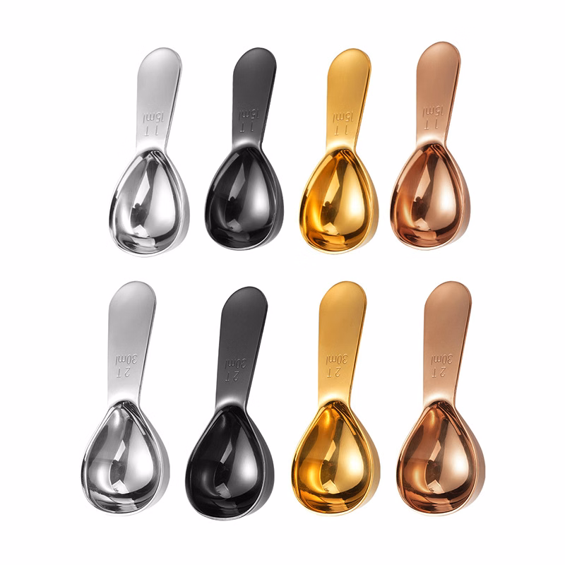 Versatile Steel Coffee Beans Measuring Spoon