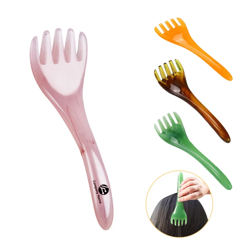 Resin 5 Claw Body Scraping Comb 1