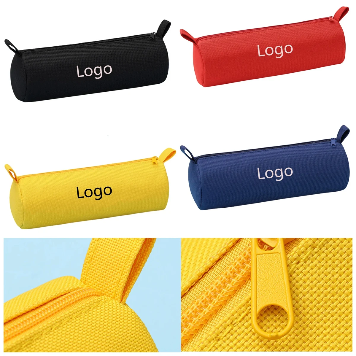 Oxford Cloth Stationery Portable Stylish Simple Pencil Case 1