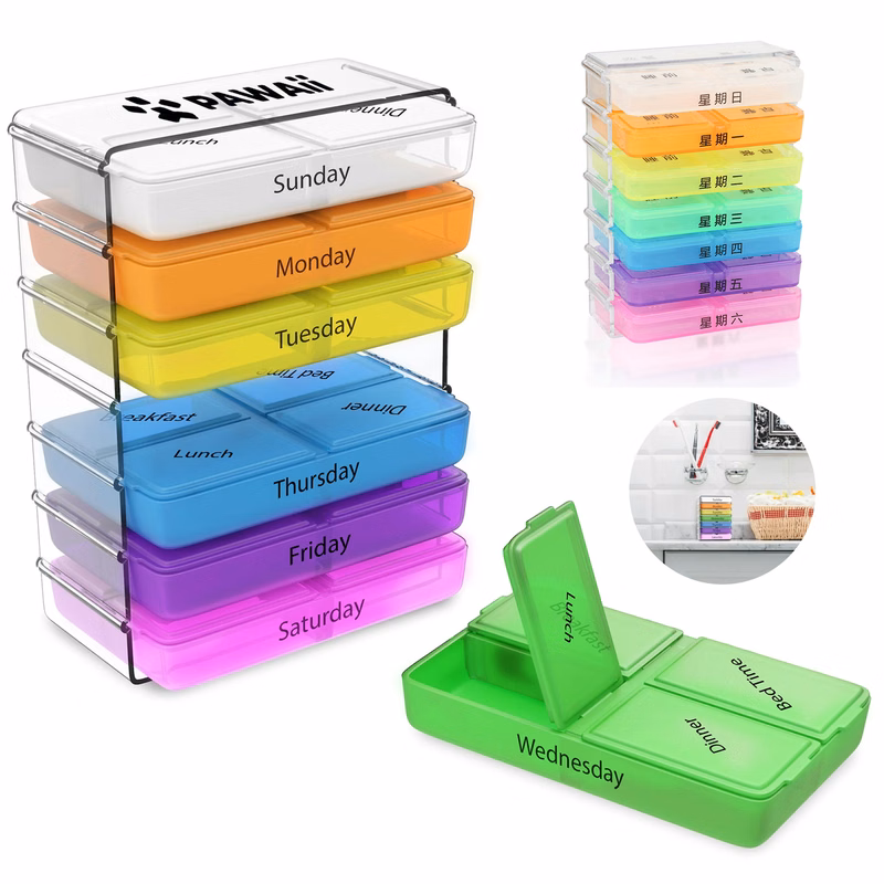 Weekly Pill Organizer 7 Days