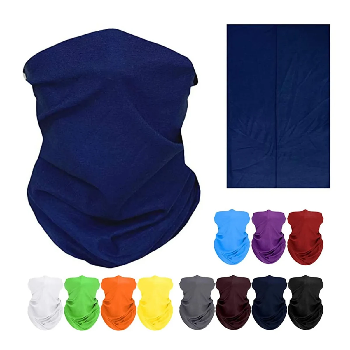 Seamless UV Protection Sublimation Neck Gaiter Masks 1