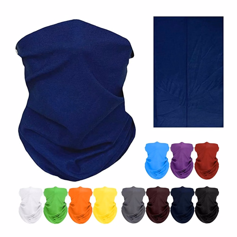 Seamless UV Protection Sublimation Neck Gaiter Masks