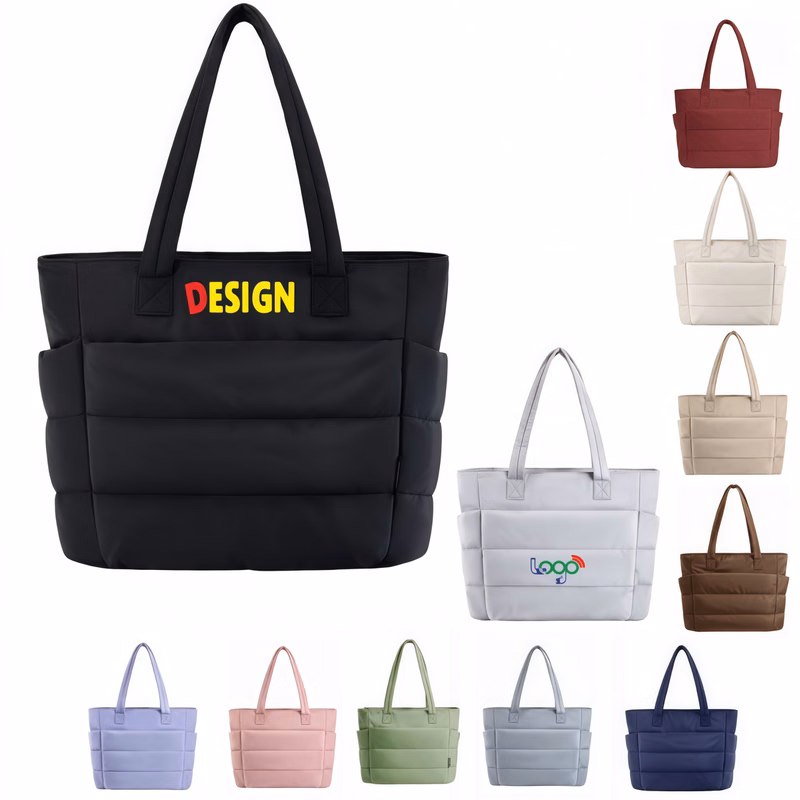 Custom Large Capacity Tote Shoulder Bag